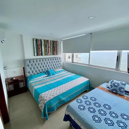 Apartment 2p1-al2 Apartamento De 2 Alcobas Frente Al Mar Con Aire Acondicionado Y Wifi