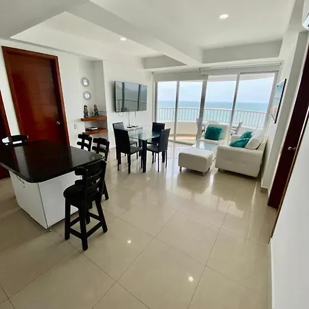 Apartment 2p1-al2 Apartamento De 2 Alcobas Frente Al Mar Con Aire Acondicionado Y Wifi Cartagena