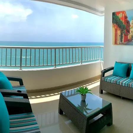 2p1-al2 Apartamento De 2 Alcobas Frente Al Mar Con Aire Acondicionado Y Wifi Apartment