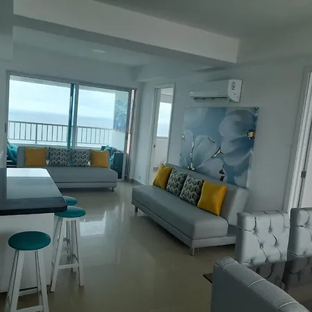 Apartment 2p1-al2 Apartamento De 2 Alcobas Frente Al Mar Con Aire Acondicionado Y Wifi *