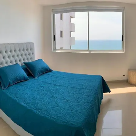 2p1-al2 Apartamento De 2 Alcobas Frente Al Mar Con Aire Acondicionado Y Wifi Apartamento Cartagena