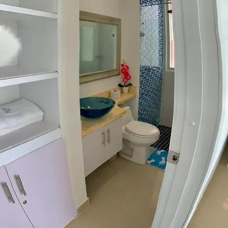 2p1-al2 Apartamento De 2 Alcobas Frente Al Mar Con Aire Acondicionado Y Wifi Apartamento Cartagena