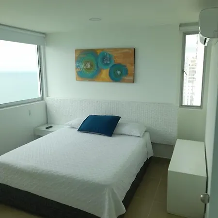 Apartamento 2p1-al2 Apartamento De 2 Alcobas Frente Al Mar Con Aire Acondicionado Y Wifi *
