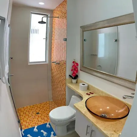 2p1-al2 Apartamento De 2 Alcobas Frente Al Mar Con Aire Acondicionado Y Wifi Cartagena