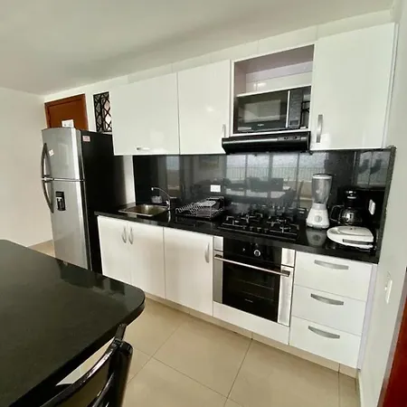 Apartamento 2p1-al2 Apartamento De 2 Alcobas Frente Al Mar Con Aire Acondicionado Y Wifi Cartagena