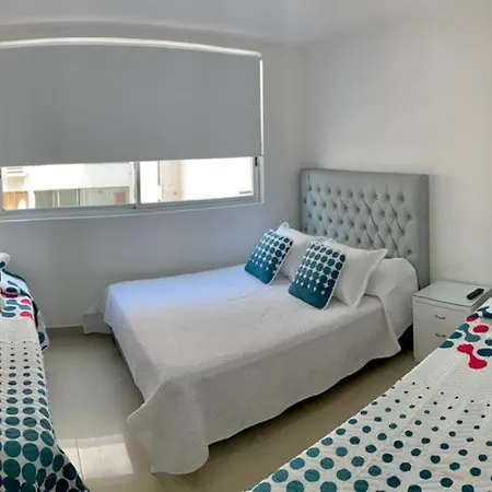 2p1-al2 Apartamento De 2 Alcobas Frente Al Mar Con Aire Acondicionado Y Wifi Apartamento *