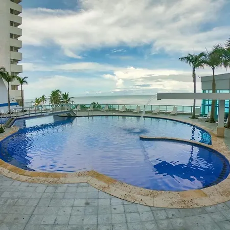 2p1-al2 Apartamento De 2 Alcobas Frente Al Mar Con Aire Acondicionado Y Wifi * Cartagena